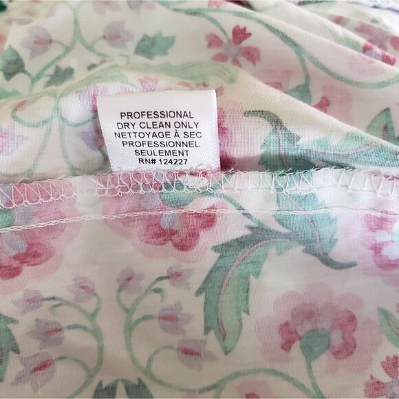 MISA x Revolve Morrison Floral Cotton Strappy Tiered Spring Fuschia Midi Dress - Picture 15 of 15